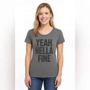 Hella fine sexy open back t shirt